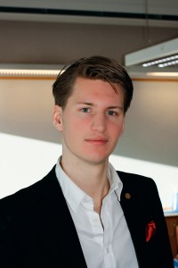 Kristoffer Danielsson är vice ordförande på Teknologkåren