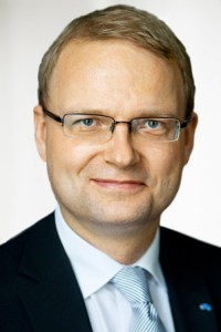 Högskole- och forskningsminister Tobias Krantz. Foto: Pressbild