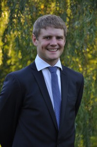 Axel Andersson är ordförande för Teknologkåren. Foto: TLTH