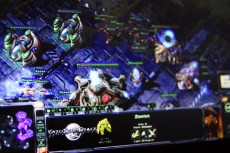 Under turneringen är det starcraft 2 som kombattanterna ska mötas i.  Foto: Henrik Larsson