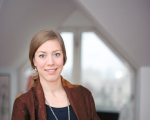 Angelica Andersson är också studentrepresentant i universitetsstyrelsen. Foto: Jonas Jacobson.