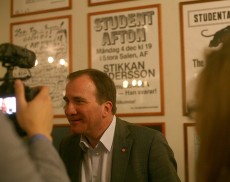"Tänk att Pink Floyd och Ingmar Bergman har varit här på studentafton innan mig."  Foto: Lukas Norrsell