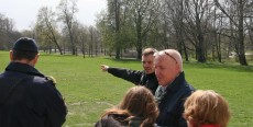 Stadsparken siste april Foto: Jacob Hederos