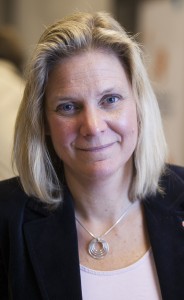 Magdalena Andersson kan bli nästa finansminister, beroende på resultatet från riksdagsvalet i höst. Foto: Jens Hunt 
