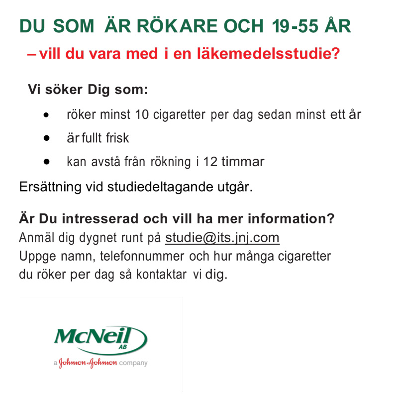 Annons: